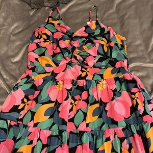 Entro Floral Maxi Dress